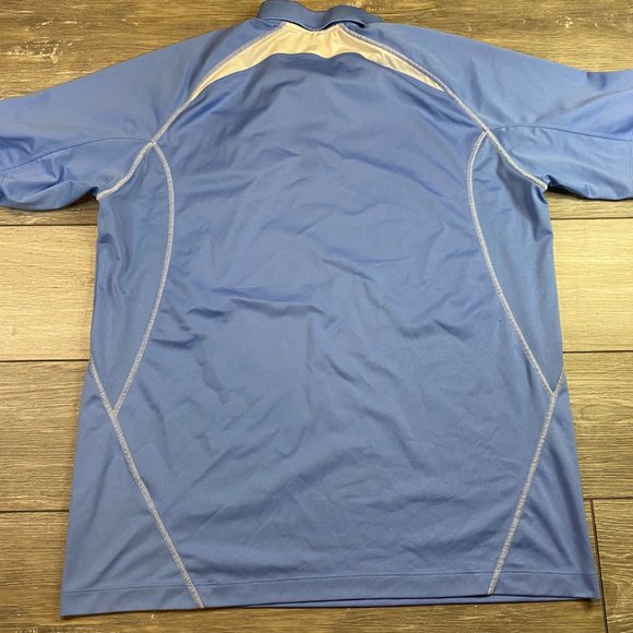 Nike Golf Dri Fit Polo Indianapolis Motor Speedway Blue XL Indy - Picture 5 of 6